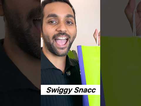 Eating entire menu of Swiggy Snacks #snacc #swiggy #foodshorts #foodchallenge #shortsindia