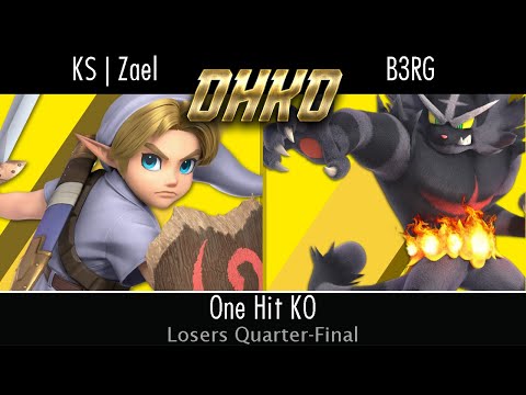 KS | Zael (Young Link, Diddy Kong) vs B3RG (Incineroar) - Losers QF - OHKO Smash Festival