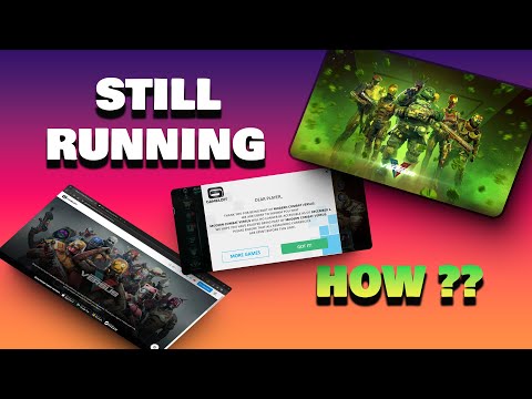 HOW ????  Modern Combat Versus Still Running