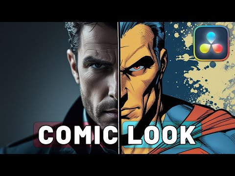 Apply COMIC LOOK Effect In Davinci Resolve
