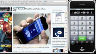 How To Make & Receive Free Calls w/ Google Voice on iPhone