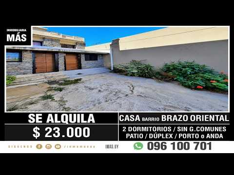 Video de YouTube - Casa Alquiler Brazo Oriental Montevideo iMas.uy L *