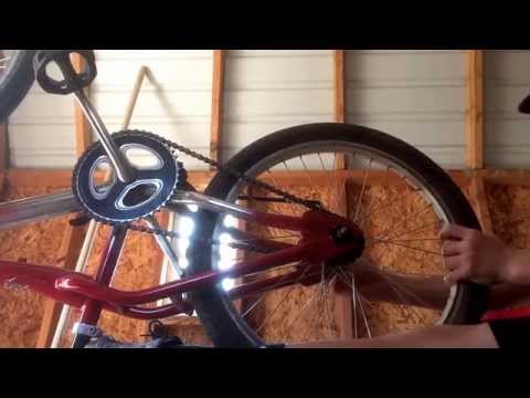How to tighten a bmx chain