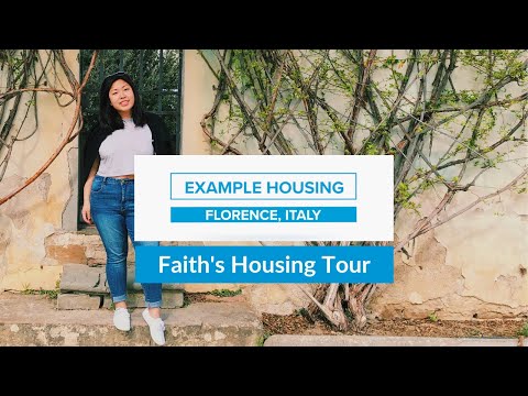 Student Housing Tour | Florence, Italy