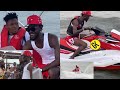 Black Sherif Jet Skiing On Ada River Where Castro Got Missing Chilling With Man Who Gave Him 2 Cars