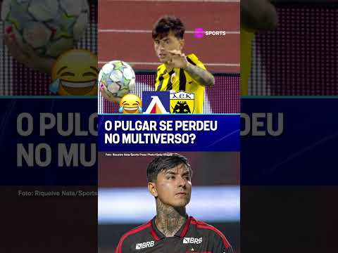 O PULGAR TÁ JOGANDO A CHAMPIONS? KKKKKKKKKKKKK #shorts