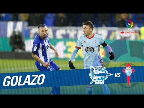 Golazo de Iago Aspas (2-1) Deportivo Alavés vs RC Celta