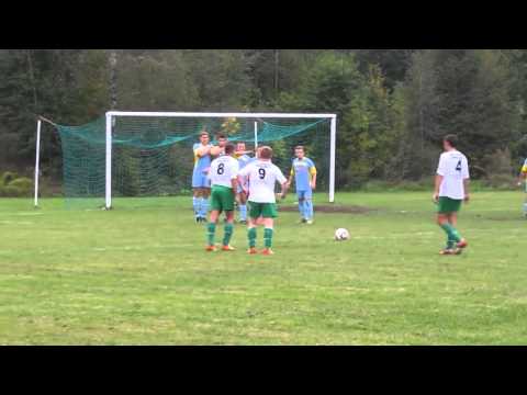 TKKF Zuch Orzepowice   Pierwszy Chwałowice 22 09 2012 Piękny rzut wolny Chwałowic