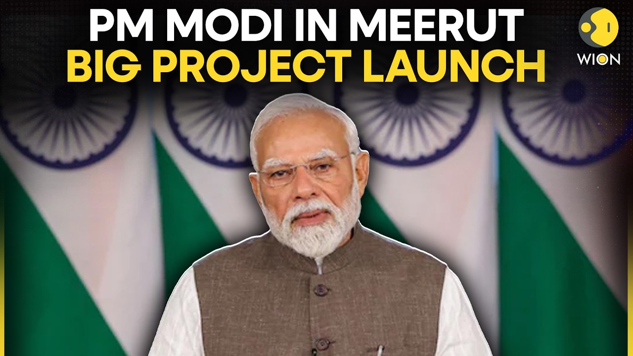 LIVE: PM Modi Launches Key Development Projects In Meerut | WION