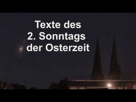 19.04.2020: Texte des 2. Sonntags der Osterzeit