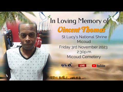 In Loving Memory of Vincent Thomas