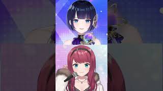 朝日南アカネちゃんと一緒に『シル・ブ・プレジデント』をハモりました～！【紫槻セナ/新人Vtuber/プロプロ】#shorts