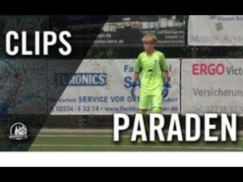 Zweimal Pfosten und dann eine starke Parade | Parade vonTuS Blau-Weiß Königsdorf U13