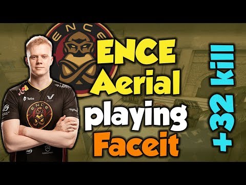 ENCE Aerial playing on FACEIT at Mirage Highlights