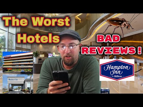 The Worst Hotel Reviews! #reviews #hotels #onestar