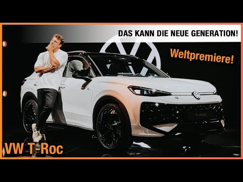 VW T‑Roc im Test (2026) Alles besser?! Weltpremiere der NEUEN Generation! Review | Test | R-Line