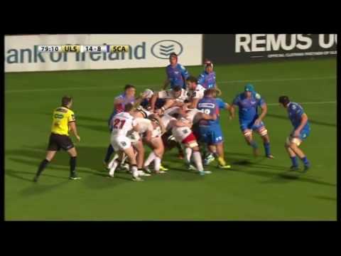 Ulster v Scarlets 16/09/2016  Ian Henderson Try