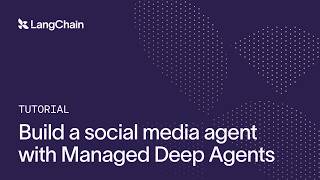 Thumbnail for Build a social media agent