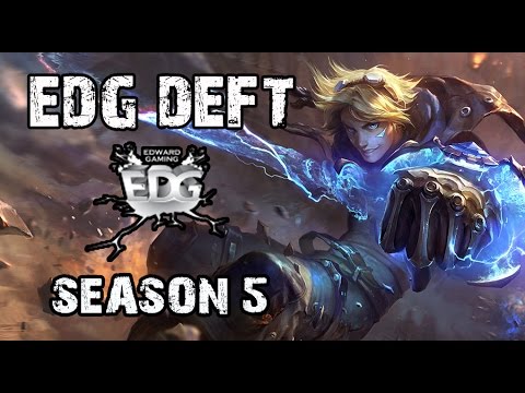 EDG Deft Ezreal vs Vayne ADC Ranked Challenger Korea