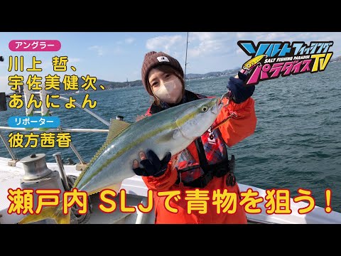 瀬戸内　SLJで青物を狙う！（ソルパラTV・第76回2022年3月10日放送）
