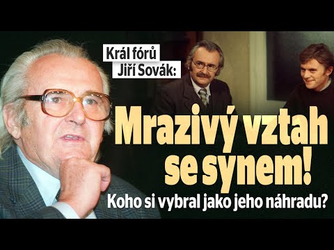 Král fórů Jiří Sovák: Mrazivý vztah se synem! Koho si vybral jako jeho náhradu?