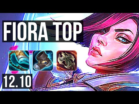 FIORA vs SION (TOP) | 14 solo kills, Legendary, Rank 9 Fiora | TR Master | 12.10