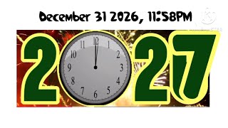 Happy New Year E-Cards, New Year 2027 Countdown