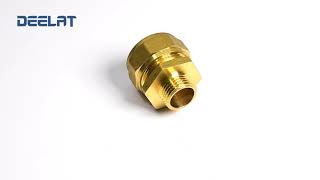 Compression Fitting – Straight – Male – Brass