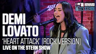 Demi Lovato “Heart Attack (Rock Version)” Live on the Stern Show