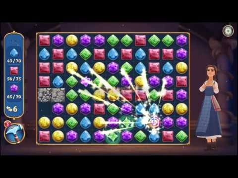 Beauty and the Beast Perfect Match Level 136 - NO BOOSTERS 👸👸👸