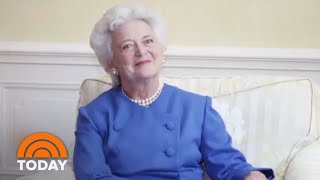 Former First Lady Barbara Bush Blamed President Donald Trump For Heart Attack | TODAY