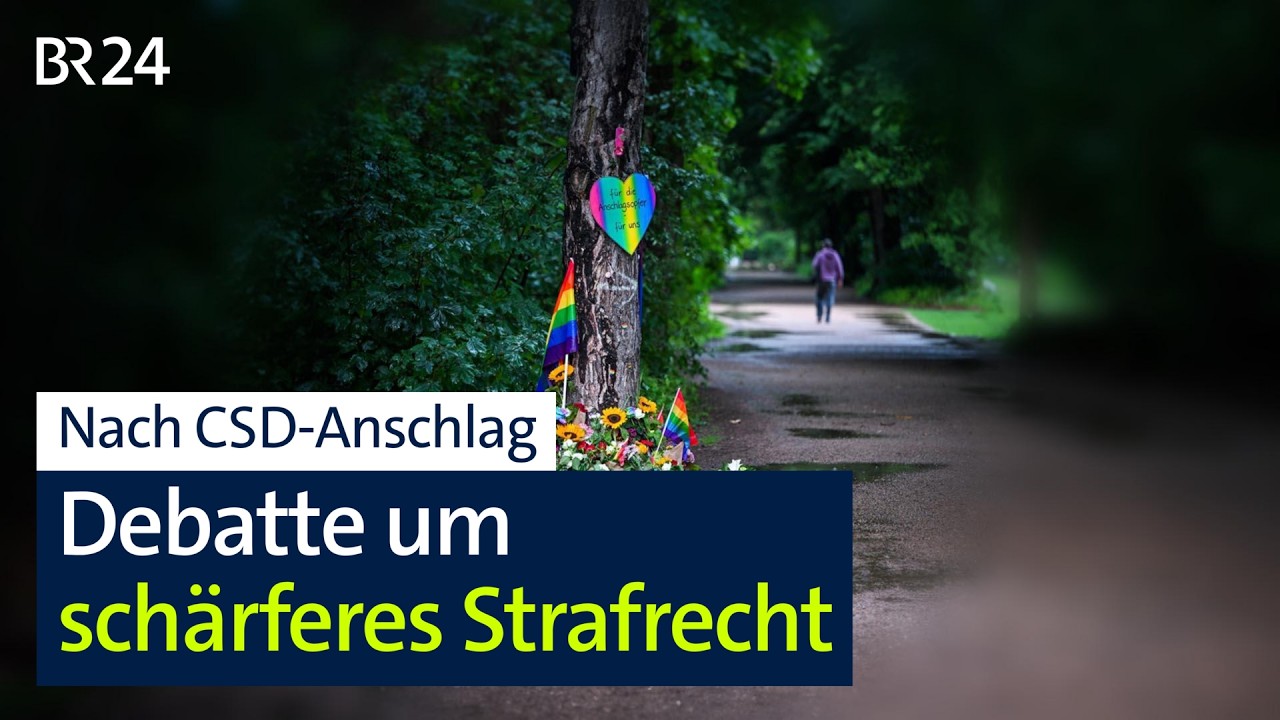 Nach CSD-Anschlag: Debatte um schärferes Strafrecht | BR24