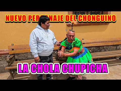 COMICO CHONGUINO SHOWS US HIS NEW CHARACTER LA CHOLA CHUPICHA