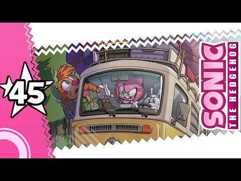 Sonic The Hedgehog - Fortune and Fire! - ISSUE #45 IDW DUB
