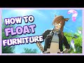How To Float Furniture - FFXIV Housing Tips | Floating Furniture Glitch (Works in 7.1!)