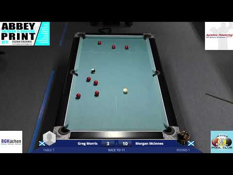 Ayrshire Open Round 1 (Table 7 Irvine) - Greg Morris v Morgan McInnes