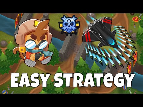 Ravine Chimps is SIMPLE with Etienne + Sky Shredder | BTD6 Black Border Guide (v50.2)