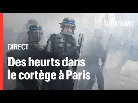 EN DIRECT | Manifestation du 1er Mai : des violences dans le cortège à Paris