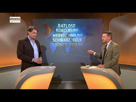 Augstein und Blome:  „Ratlose Koalijeure - Merkel und die schwarz, gelb, grünen Keulen?“