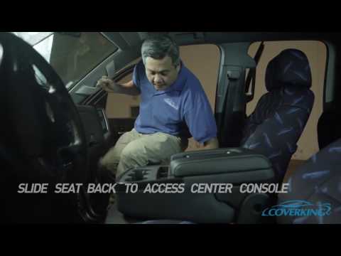 Coverking Custom Seat Cover Installation on 2014-2017 Chevy Silverado