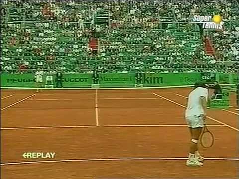 Rome 1988 F Lendl vs. Pérez-Roldán 3/3