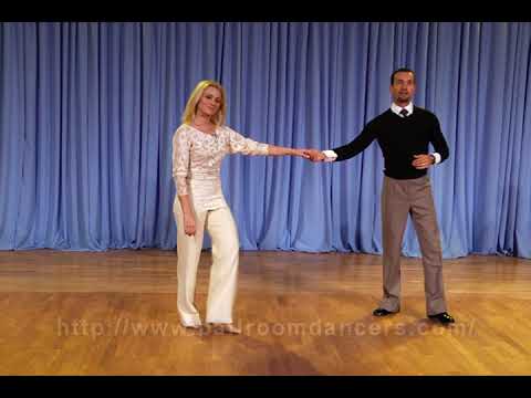 Viennese Waltz Reverse Turn (Left Cross Turn)