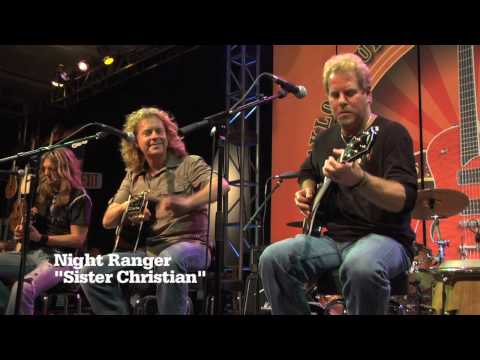 Night Ranger "Sister Christian" - NAMM 2010 with Taylor Guitars
