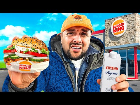 I'M EATING THE NEW ''BURGER KING DÖNER!'' (WTF what is that!?)