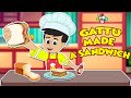 Gattu made a sandwich | Let's Make a Sandwich | Animated Stories | English Cartoon | PunToon Kids