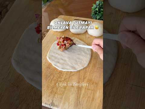 BU YÖNTEMLE HERKES YAPABİLİR 👌🏼 Kolay Tavuklu Pide 🔥 #ramadanwithyoutube #pratiktarifler