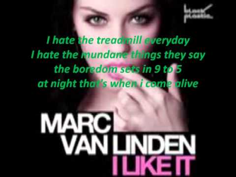 Marc van Linden - I like it (lyrics)