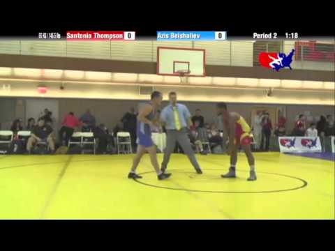 GR 66 KG - QF - Santonio Thompson (Mooresville) vs. Azis Beishaliev (KGZ)