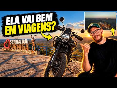 🔥VIAGEM COM A HIMALAYAN 450 MANA BLACK! FOMOS CONHECER A SERRA DA FORMIGA!