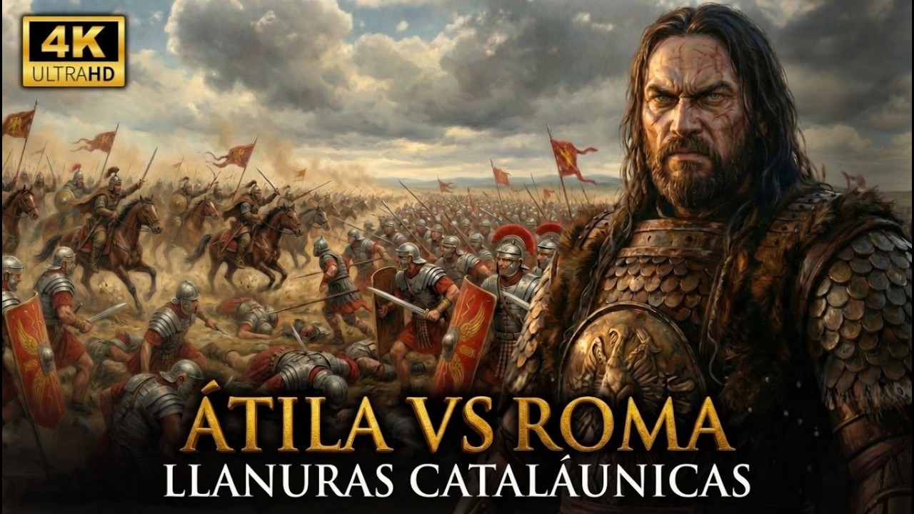 ATILA vs ROMA: La Batalla que Decidió el Futuro de OCCIDENTE